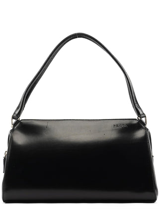 Prada Black Vitello Chic Shoulder Bag