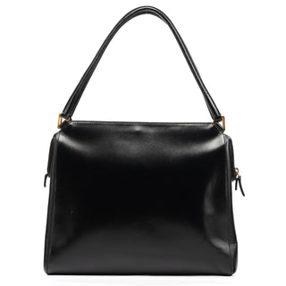 Prada Black Vitello Chic Shoulder Bag