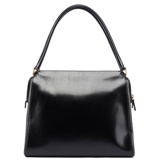 Prada Black Vitello Chic Shoulder Bag