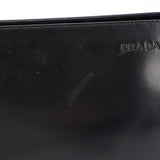 Prada Sac porté épaule Chic en cuir de veau noir
