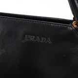 Prada Sac porté épaule Chic en cuir de veau noir