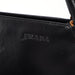 Prada Black Vitello Chic Shoulder Bag