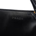 Prada Black Vitello Chic Shoulder Bag