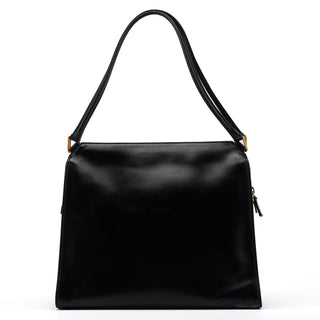 Prada Black Vitello Chic Shoulder Bag