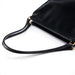 Prada Black Vitello Chic Shoulder Bag