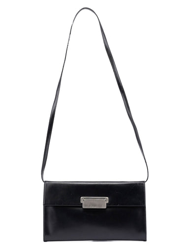 Prada Black Vitello Crossbody Bag