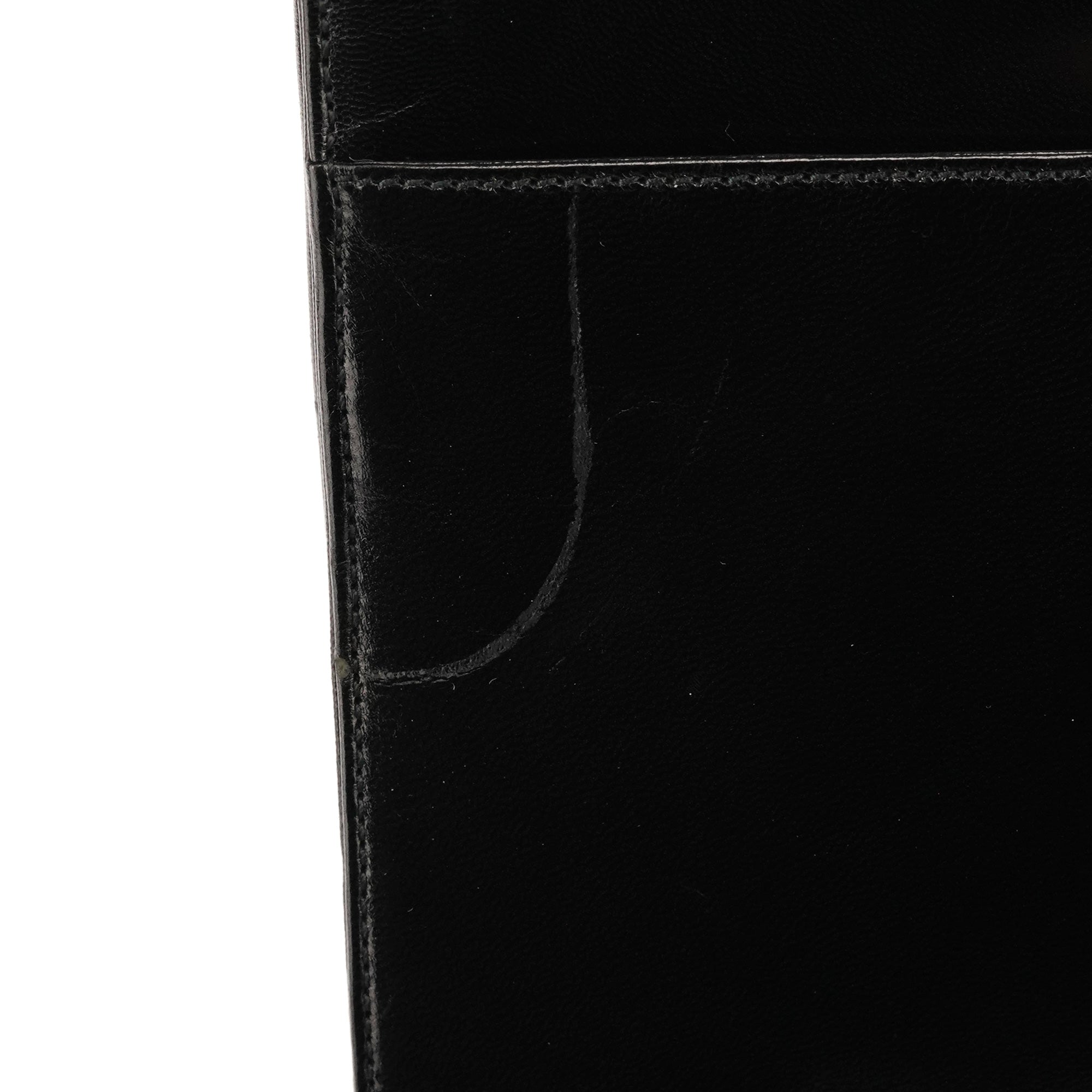 Prada Black Vitello Leather Shoulder Bag