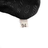 Prada Black Vitello Leather Top Handle Bag