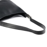Prada Black Vitello Metal Shoulder Bag