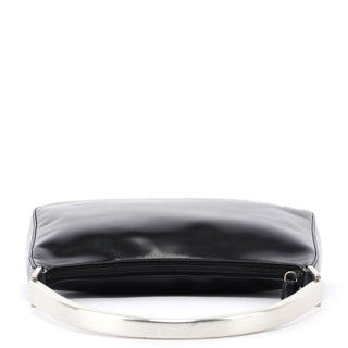 Prada Black Vitello Metallo Shoulder Bag