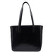 Prada Black Vitello Tessuto Tote Bag