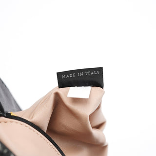 Prada Black White Tweed Clutch Bag