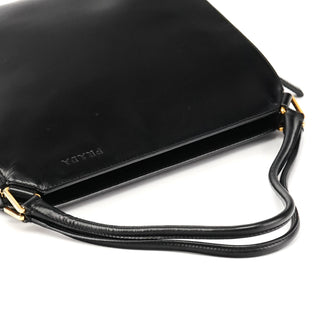 Prada BN0315 Black Vitello Chic Shoulder Bag