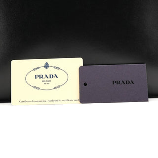 Prada BN0315 Black Vitello Chic Shoulder Bag