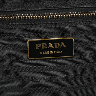 Prada BN0315 Black Vitello Chic Shoulder Bag