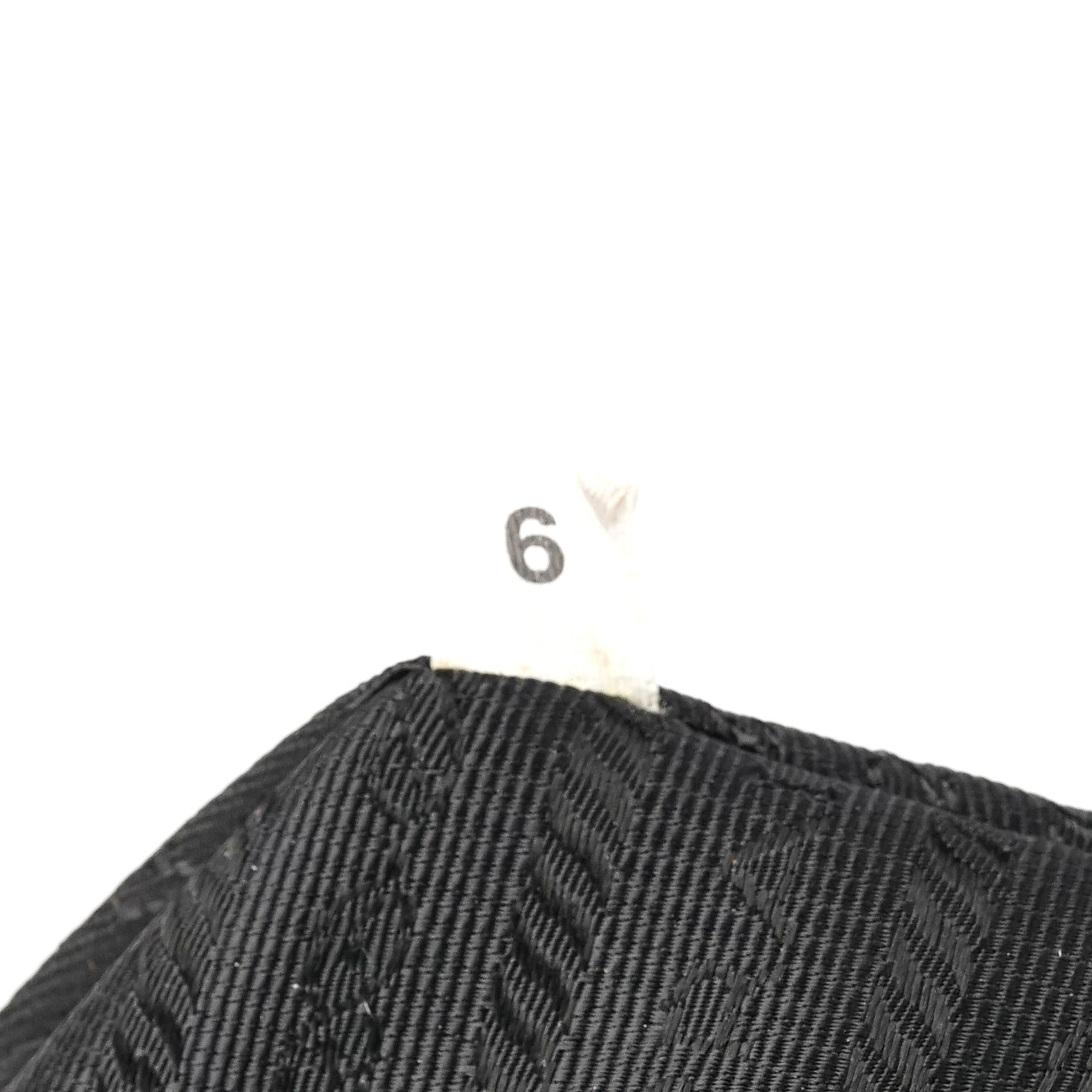 Prada BN0315 Black Vitello Chic Shoulder Bag