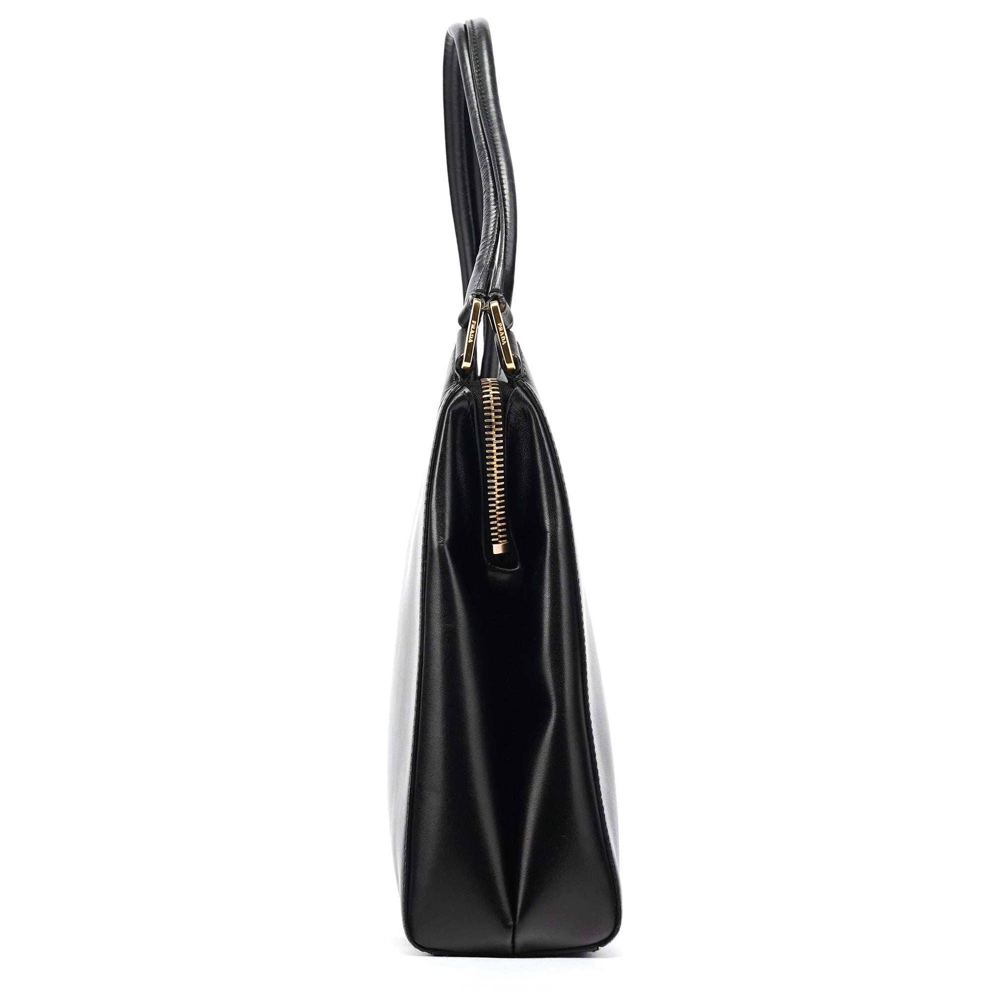 Prada BN0315 Black Vitello Chic Shoulder Bag