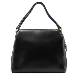 Prada BN0315 Black Vitello Chic Shoulder Bag