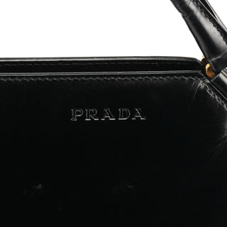 Prada BN0315 Black Vitello Chic Shoulder Bag