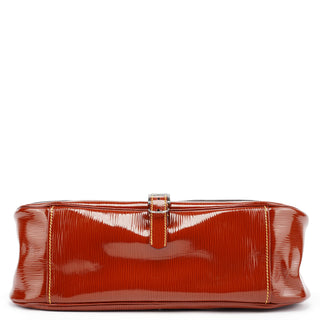 Prada BN0526 Brown Vernice Old Shoulder Bag