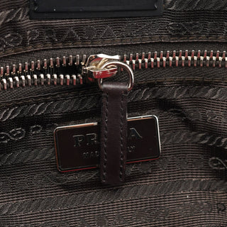 Prada BN0759 Burgundy Croc Calfskin Bowling Bag