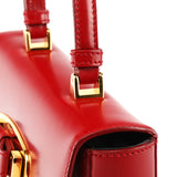 Prada BN1670 Red Spazzolato Leather Bow Mini Bag