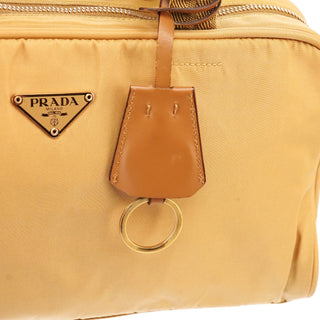 Prada BR0140 Beige Tessuto Sport Bowling Bag