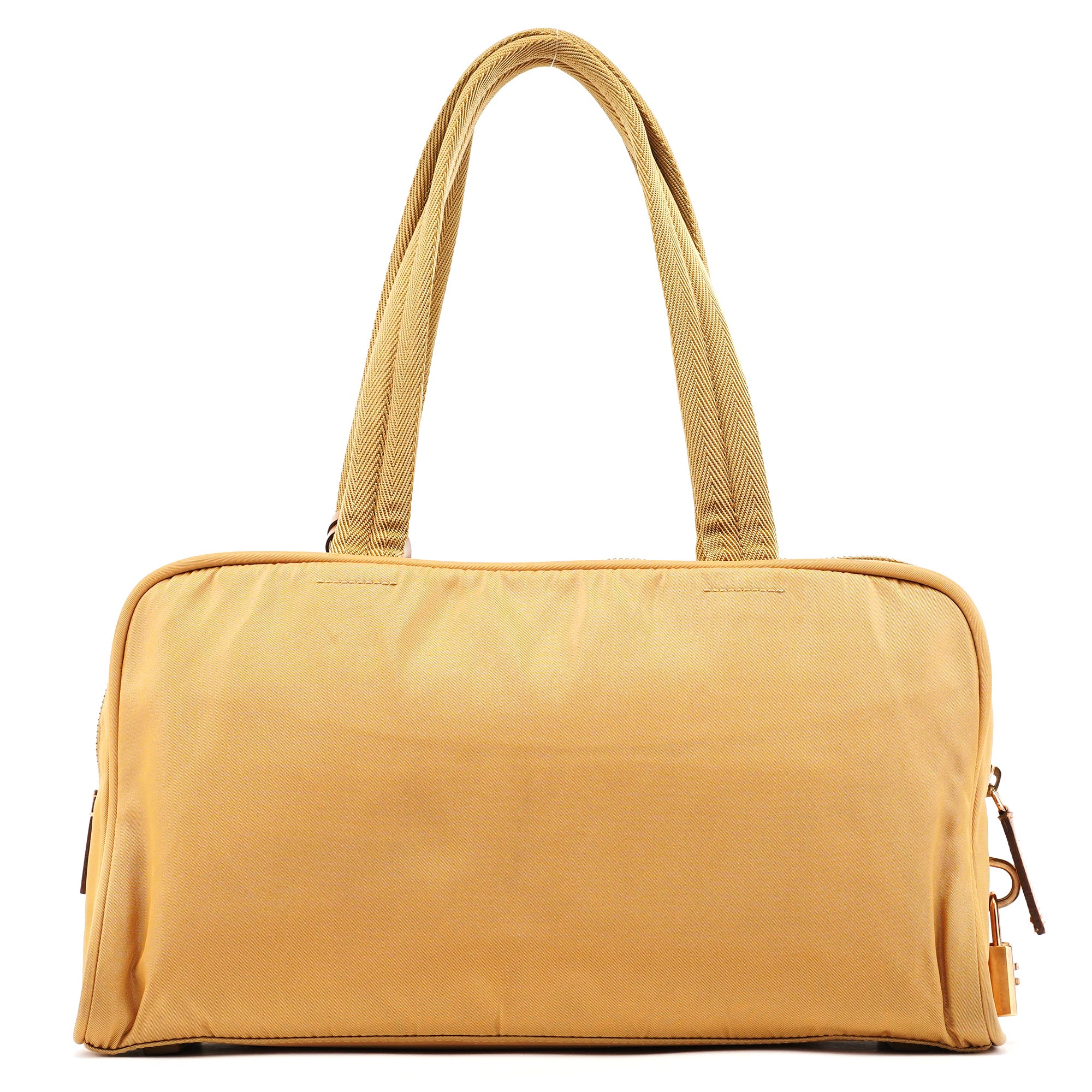 Prada BR0140 Beige Tessuto Sport Bowling Bag