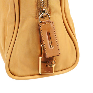 Prada BR0140 Beige Tessuto Sport Bowling Bag
