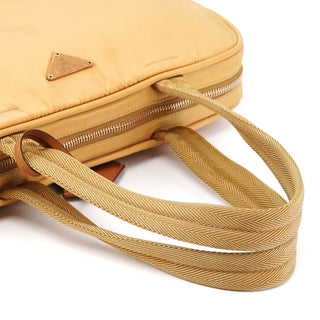 Prada BR0140 Beige Tessuto Sport Bowling Bag