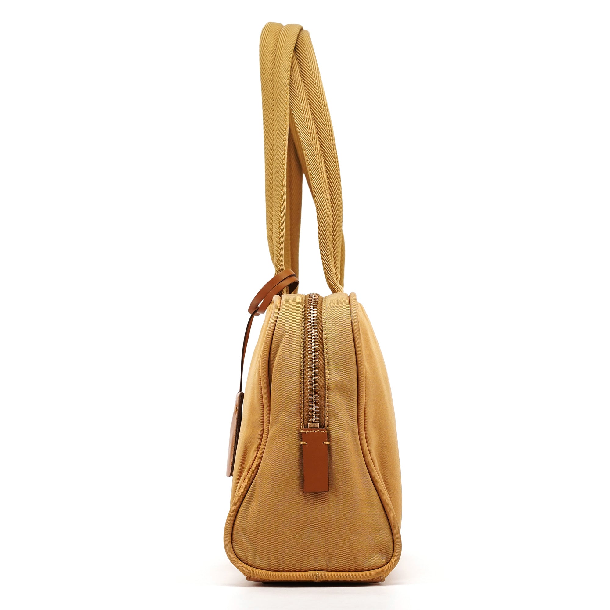 Prada BR0140 Beige Tessuto Sport Bowling Bag