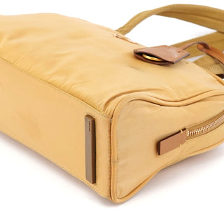 Prada BR0140 Beige Tessuto Sport Bowling Bag