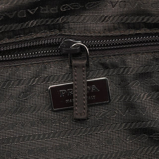 Prada BR1787 Green Tessuto Tote Bag