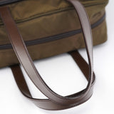 Prada BR1787 Green Tessuto Tote Bag