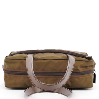 Prada BR1787 Green Tessuto Tote Bag