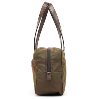 Prada BR1787 Green Tessuto Tote Bag
