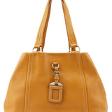 Prada BR2252 Beige Leather Tote Bag