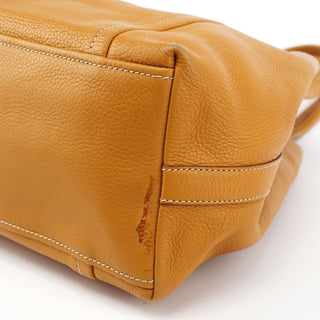 Prada BR2252 Beige Leather Tote Bag