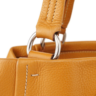 Prada BR2252 Beige Leather Tote Bag