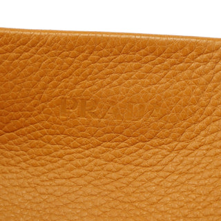 Prada BR2252 Beige Leather Tote Bag