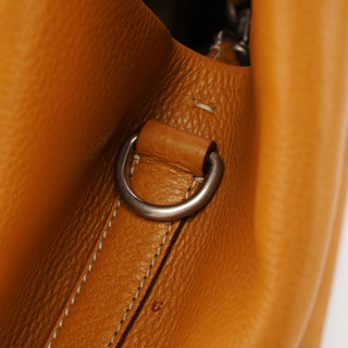 Prada BR2252 Beige Leather Tote Bag