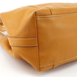 Prada BR2252 Beige Leather Tote Bag