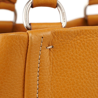 Prada BR2252 Beige Leather Tote Bag