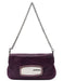 Prada BR2661 Purple Calf Mirror Shoulder Bag