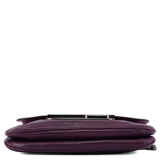 Prada BR2661 Purple Calf Mirror Shoulder Bag