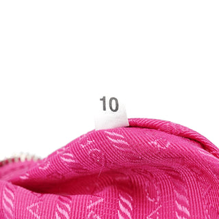 Prada BR2741 Pink Tessuto Mini Hobo Bag
