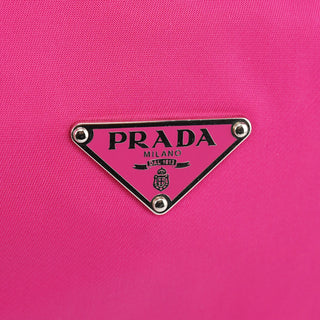 Prada BR2741 Pink Tessuto Mini Hobo Bag