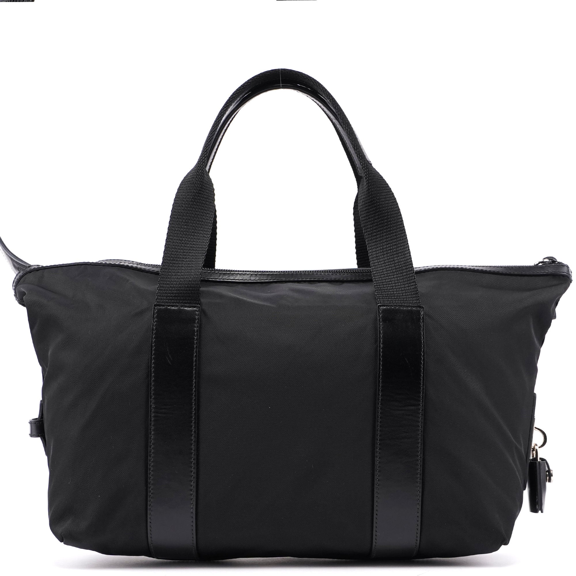 Prada BR3698 Black Tessuto Tote