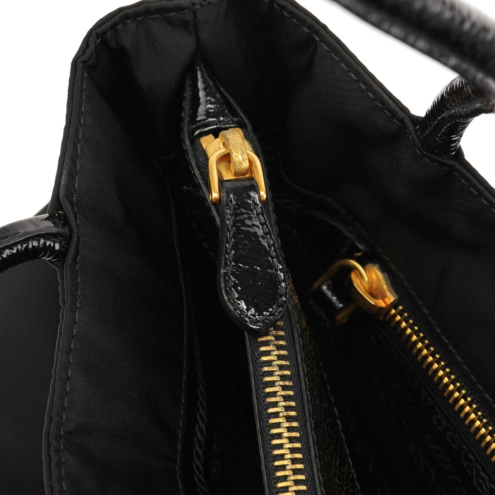 Prada BR3855 Black Tessuto City Nylon Tote Bag