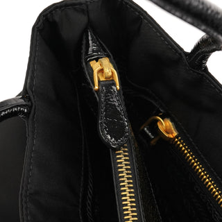 Prada BR3855 Black Tessuto City Nylon Tote Bag